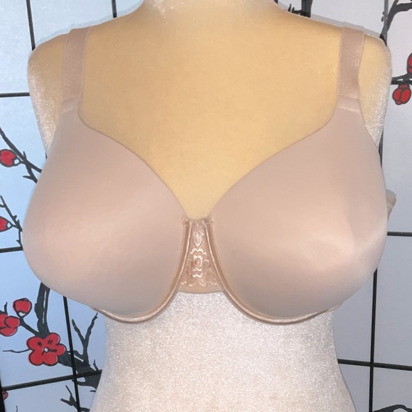 Womens Vanity Fair 44DD Nude Tan Underwire Full Coverage Bra - Picture 1 of 13